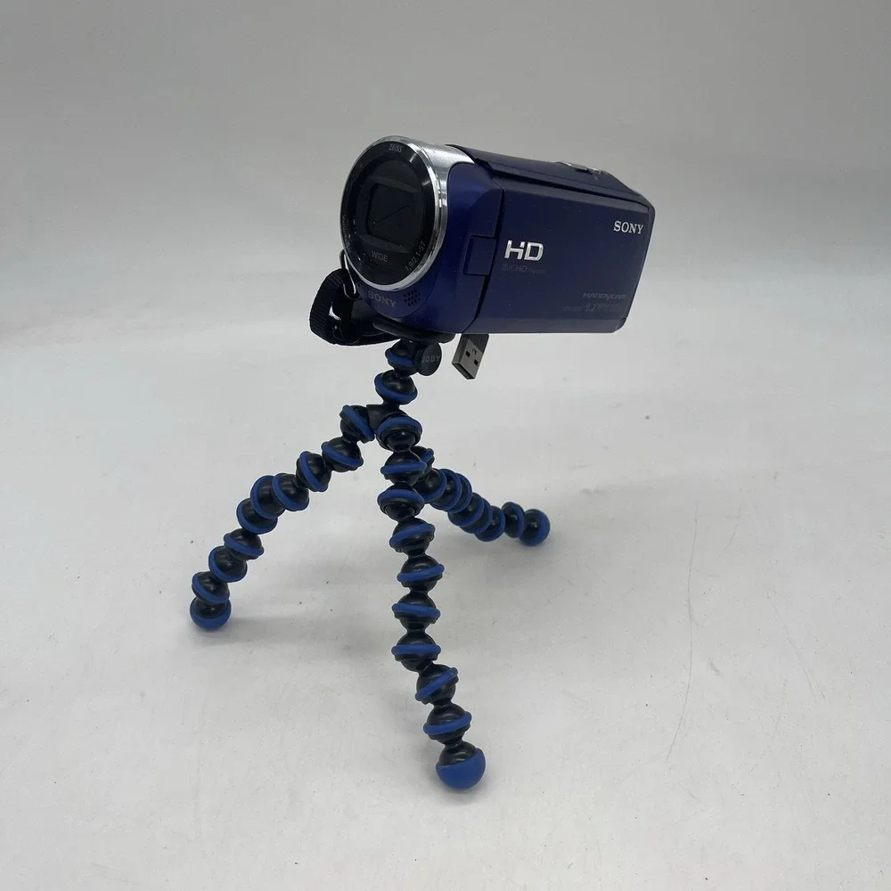 Sony HDR-CX240 CX240 1080p Full HD Camcorder -T12-C8 with Stand Working